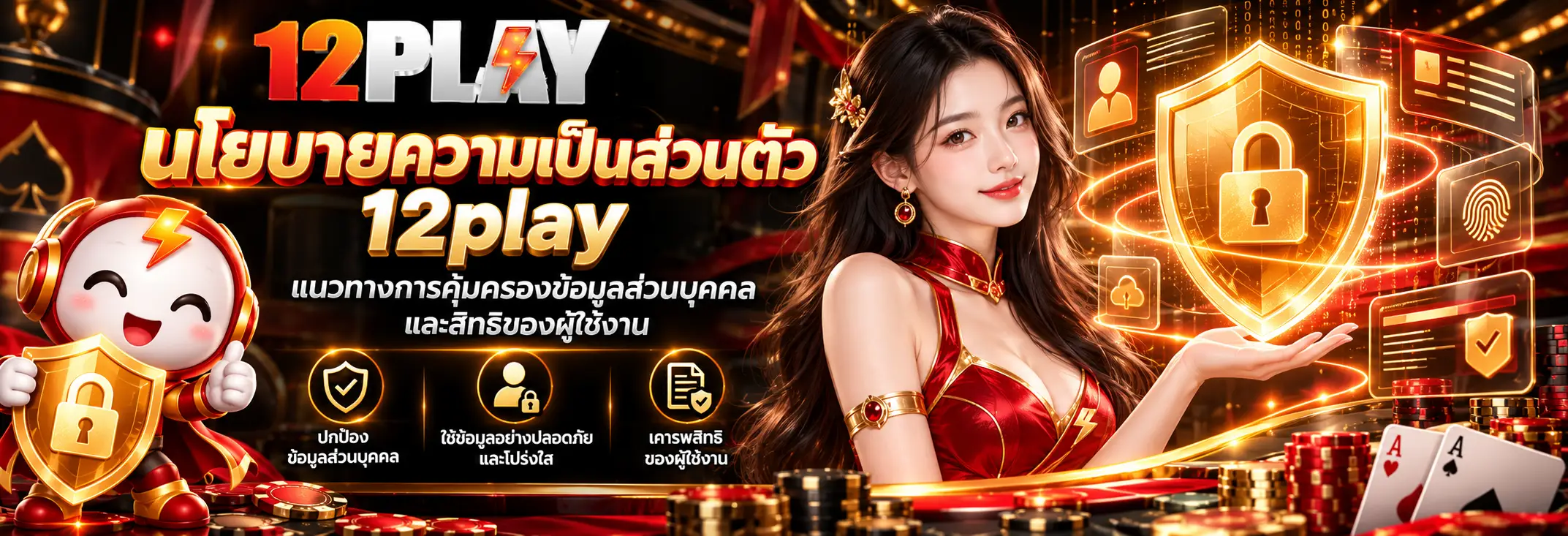 นโยบายความเป็นส่วนตัว 12play แนวทางการคุ้มครองข้อมูลส่วนบุคคลและสิทธิของผู้ใช้งาน